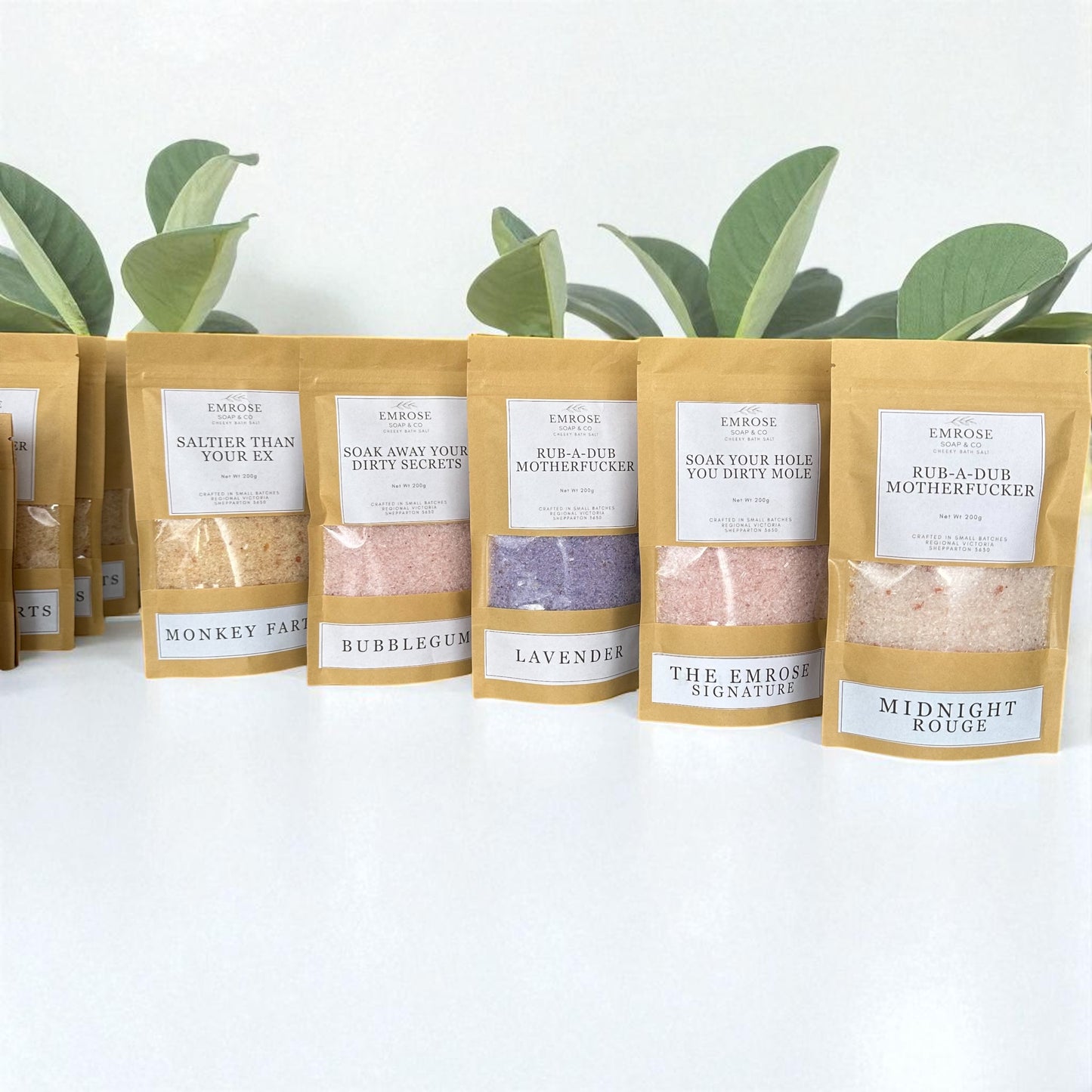 ~ 200g Bath Salts 18+ Pouch