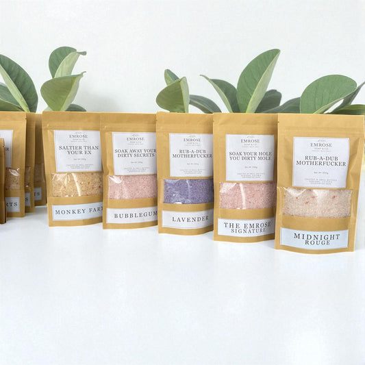 ~ 200g Bath Salts 18+ Pouch