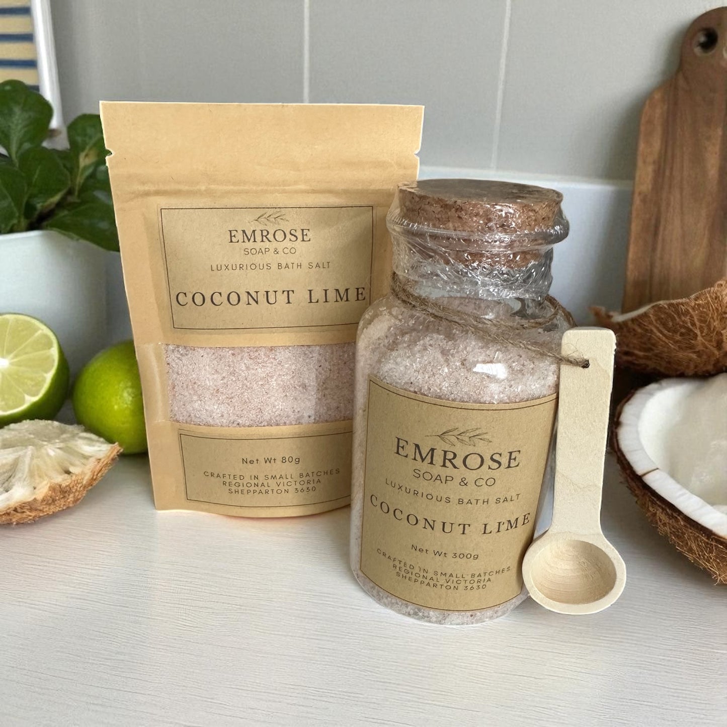 ~ 300g Bath Salts - Cork-Top Bottle