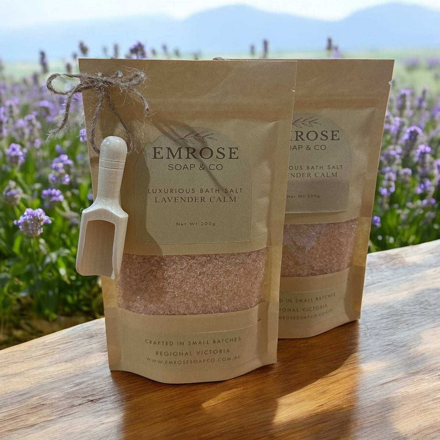 ~ 200g & 400g Bath Salts - Luxe Pouches