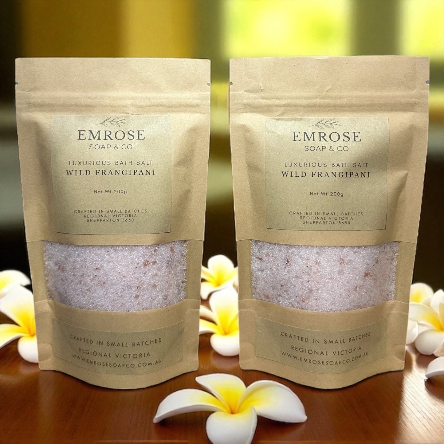 ~ 200g & 400g Bath Salts - Luxe Pouches